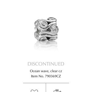 Pandora "ocean wave" charm